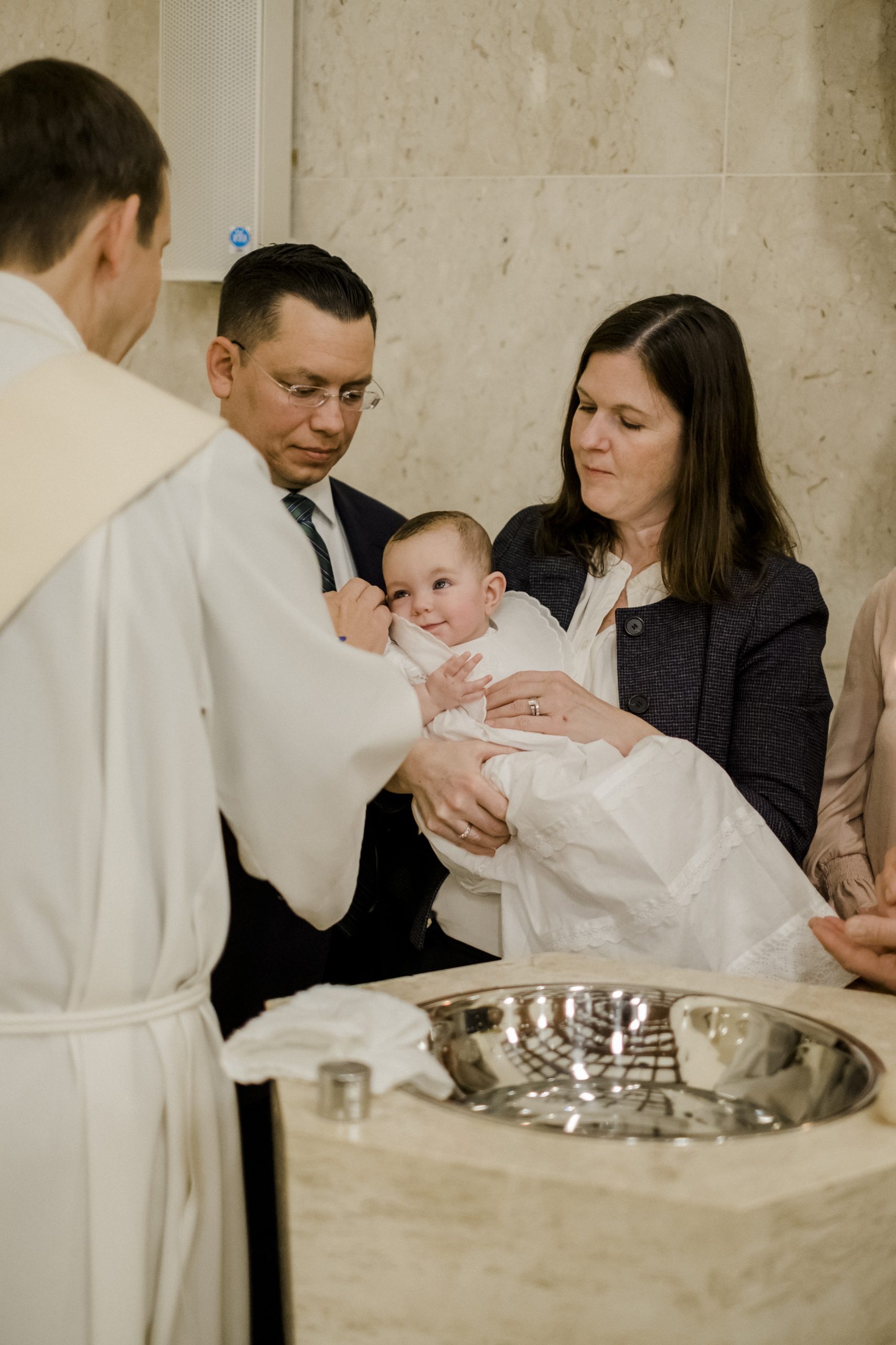 Baby Being Baptised